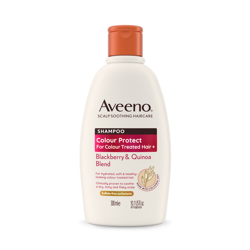 Aveeno Colour Protect Blackberry Quinoa Blend Shampoo 300ml (British brand)