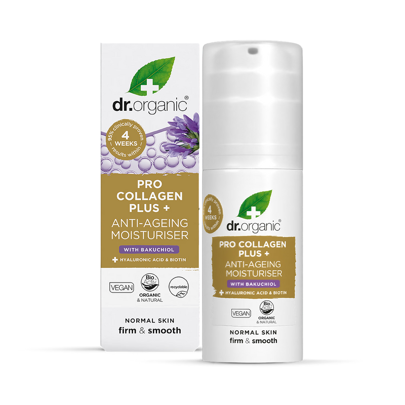 Dr Organic Pro Collagen Plus Bakuchiol Moisturiser - British product