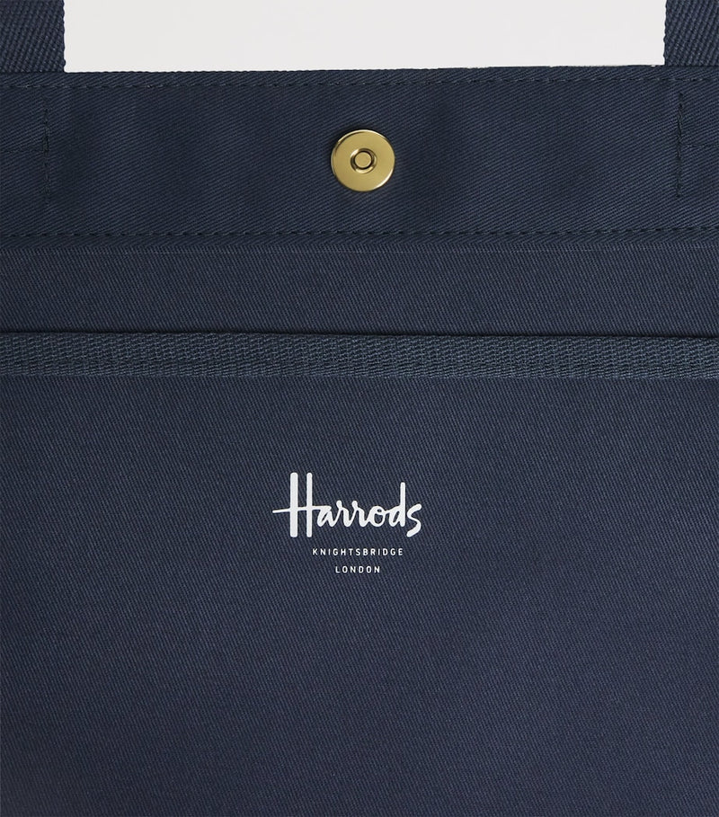 Harrods Knights of Brompton tote bag medium - British product