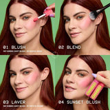 NYX Professional Makeup liquid blush Bouncin Berry, imported from the UK