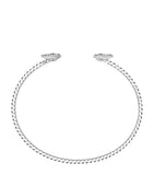 Boucheron Serpent Bohème white gold diamond bangle - British product