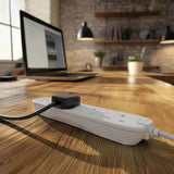 Masterplug extension lead 4 socket 1m - British product