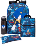 Vanilla Underground Sonic the Hedgehog 4-piece school set (British brand)