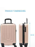 Flight Knight Champagne cabin suitcase 55x35x20cm (British brand)