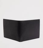 Thom Browne leather bifold wallet with tricolour lining, UK version