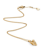 Marli New York Cleo pendant necklace yellow gold, imported from the UK
