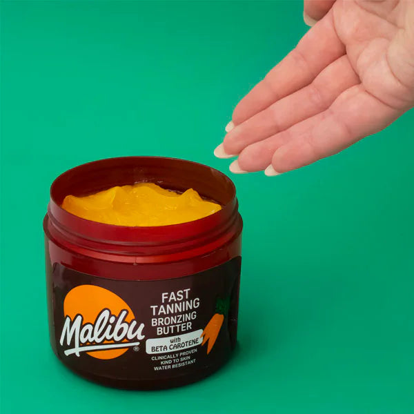 Malibu Fast Tanning Bronzing Butter 300ml, imported from the UK