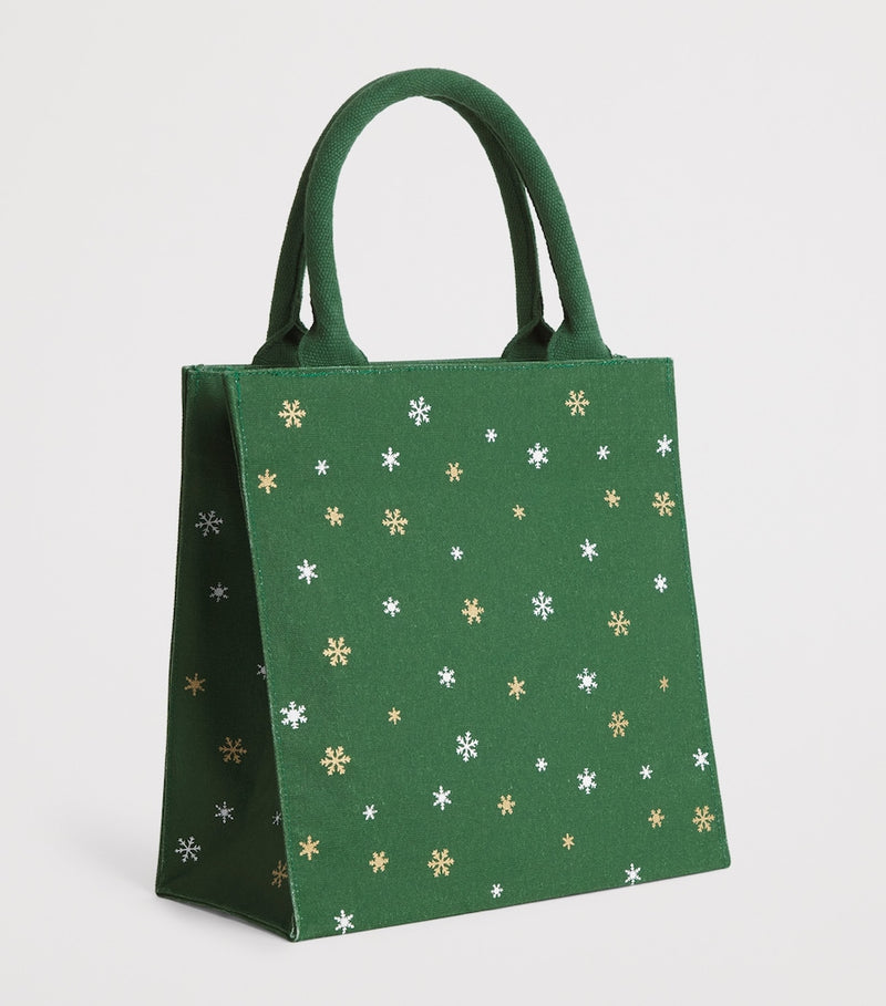 Harrods Small Christmas Bear tote bag (British brand)