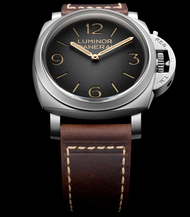 Panerai Luminor Tre Giorni 47mm stainless steel watch - British product
