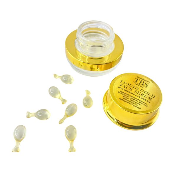 TBS Liquid Gold Repair Serum Capsules 14 Pieces (British brand)