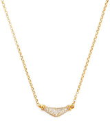Harrods L'Atelier Nawbar Karma Yellow Gold and Diamond Necklace Lot N93- Buy online at McGrocer