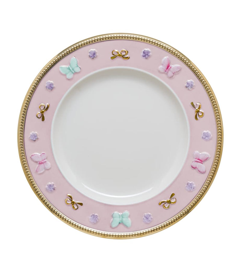 VILLARI Blooming Butterfly soup bowl 21cm (British brand)