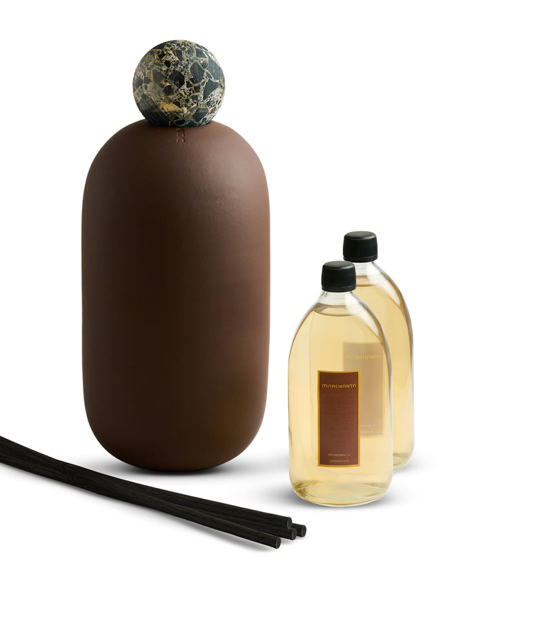 Marchanta Caribbean Oud Tinaja reed diffuser 2L, imported from the UK