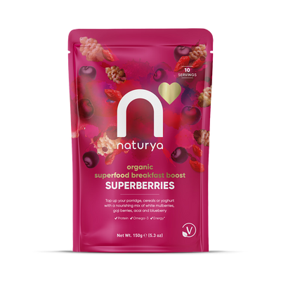 Holland & Barrett Naturya Organic Superberries Breakfast Blend 150g- Buy online at McGrocer