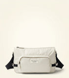 Prada large Re-Nylon and leather messenger bag (British brand)
