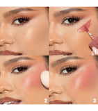 Huda Beauty Baby Blush Mild Mocktail liquid blush duo 2x2ml, imported from the UK