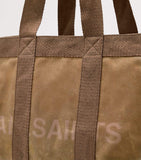 AllSaints Layo organic cotton canvas tote bag, imported from the UK