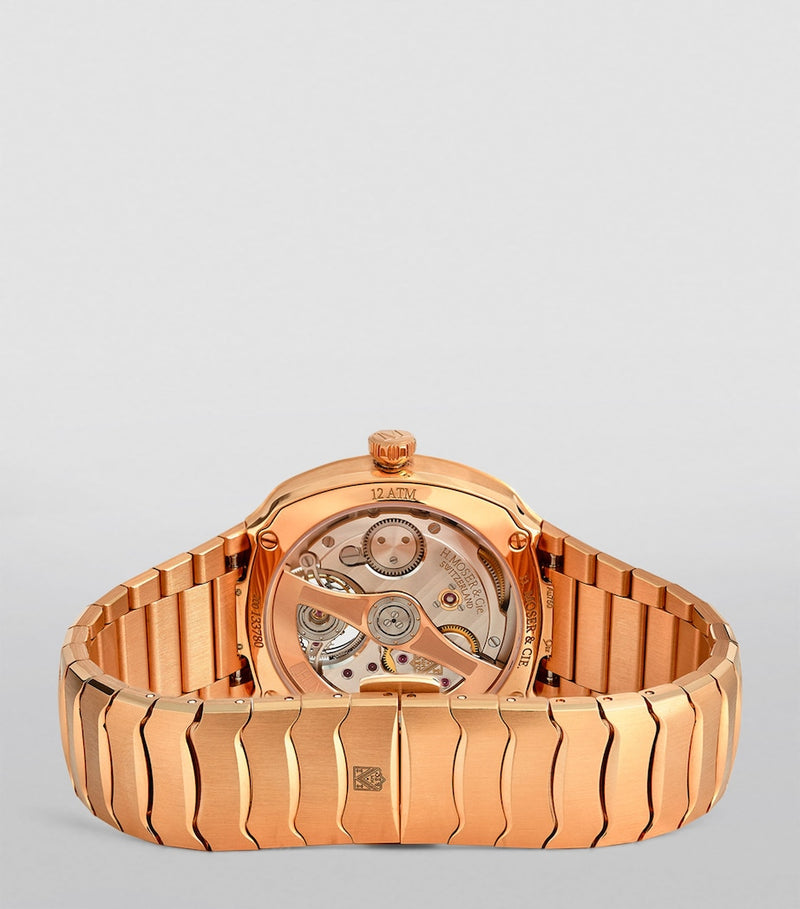 H. Moser & Cie Rose Gold Streamliner watch 40mm, UK version