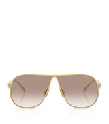 Harrods Miu Miu Metal MU AF6S Pilot Sunglasses- Buy online at McGrocer