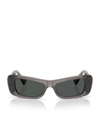Versace VE4481 sunglasses in grey with shiny grey lenses (British brand)