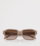 Vogue irregular acetate sunglasses with gradient lenses, UK version