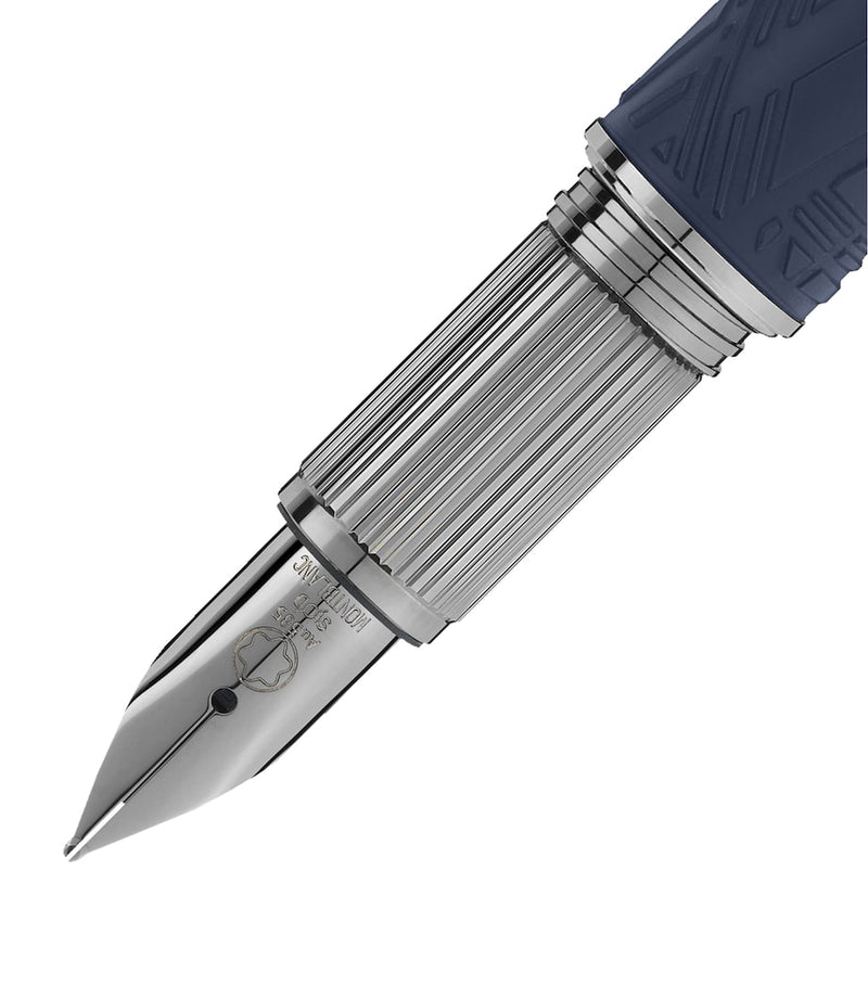 Montblanc Starwalker SpaceBlue Doué fountain pen - British product