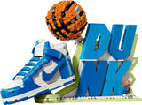 Nike Dunk x LEGO Set display model imported from the UK