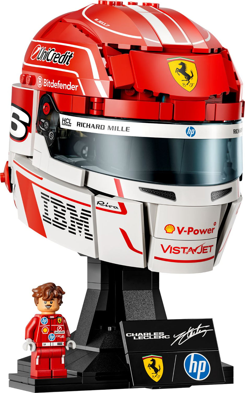 LEGO Charles Leclerc Helmet building set 886 pieces - British product