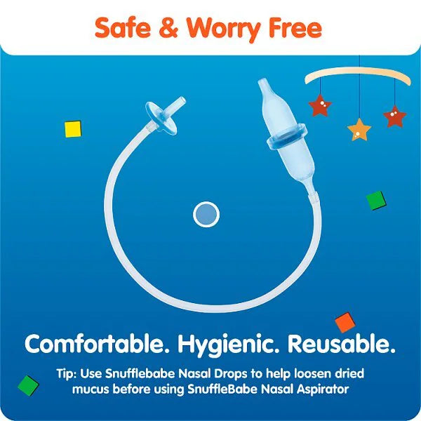 Snufflebabe Nasal Aspirator Cased (British brand)