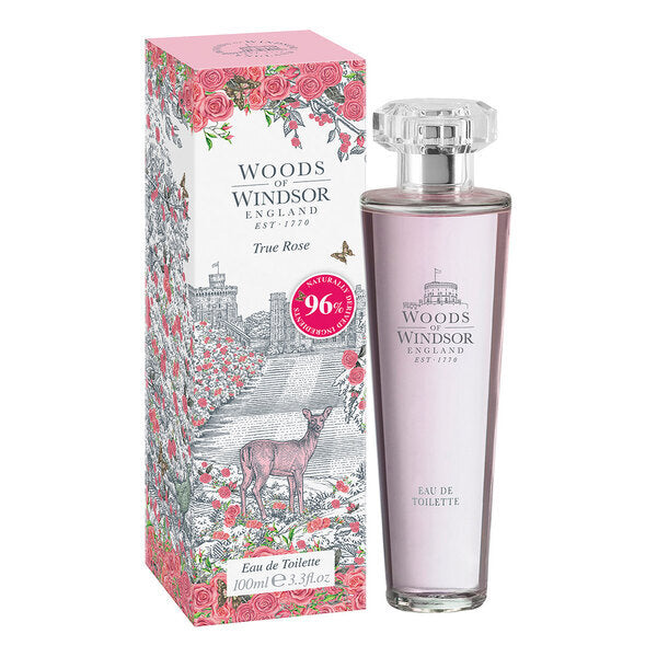 Woods of Windsor True Rose Eau de Toilette 100ml (British brand)