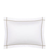 Harrods Yves Delorme Athena King Oxford Pillowcase 65cm x 65cm- Buy online at McGrocer