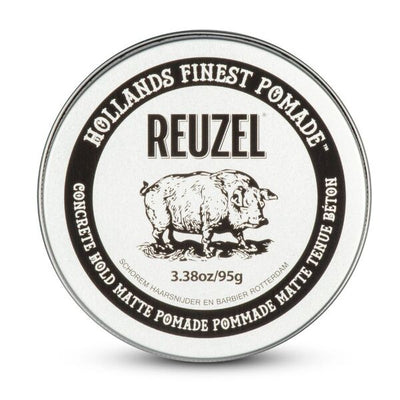 Superdrug Reuzel Concrete Hold Matte Pomade Herrestyling Hårprodukt 95g- Kjøp online hos McGrocer