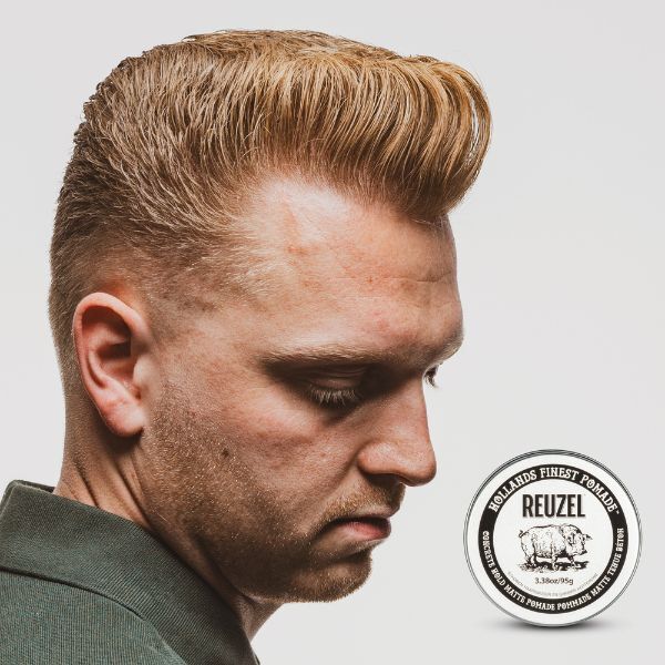 Reuzel concrete hold matte pomade 95g (British brand)
