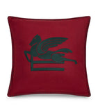 Etro Wool-Blend Embroidered Ribot cushion 45cm x 45cm - British product