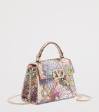 Valentino Garavani VSLING sequinned top-handle bag - British product