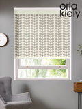 Orla Kiely roller blind grey scribble stem - British product