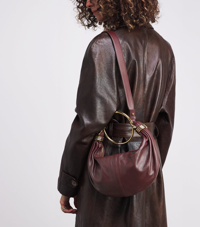 Chloé small leather bracelet top-handle bag, UK version