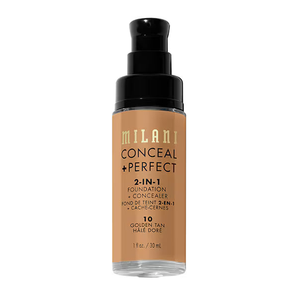 Conceal Perfect Foundation 10 Golden Tan 30ml - British product