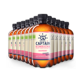 Holland & Barrett The GUTsy Captain Kombucha California Raspberry Bio-Organic 12 x 400ml- Buy online at McGrocer