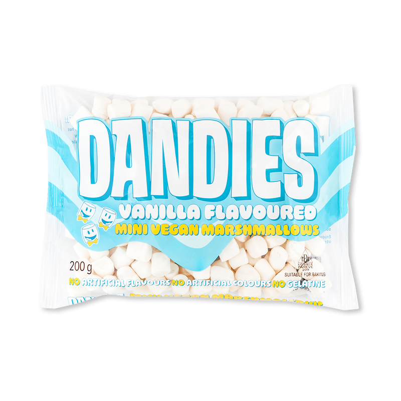 Dandies Mini Vegan Vanilla Marshmallows 200g