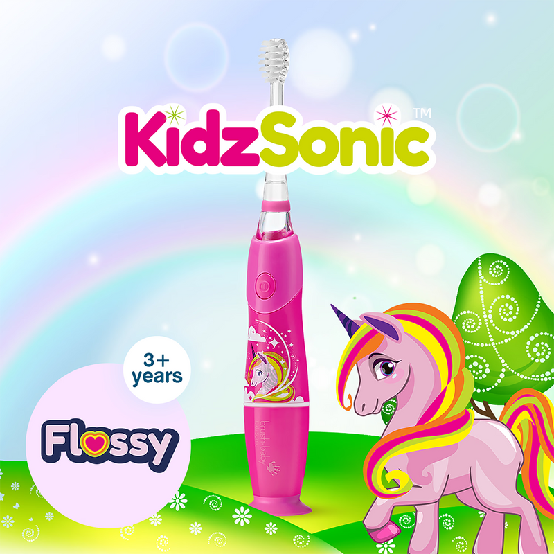 KidzSonic Unicorn electric toothbrush, imported from the UK