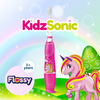KidzSonic Unicorn electric toothbrush, imported from the UK