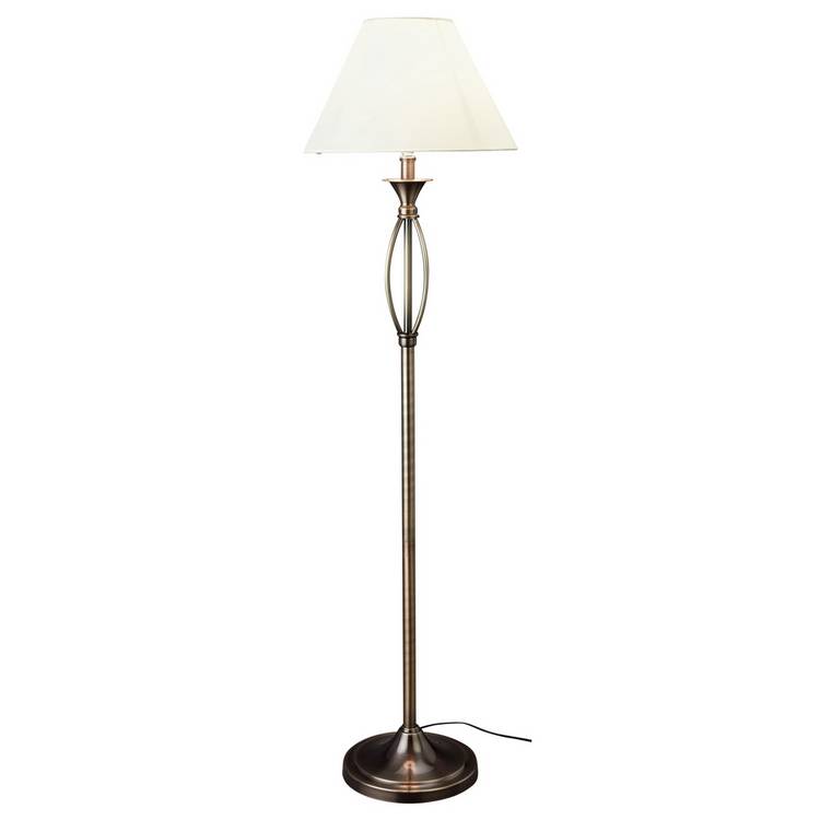 Argos Home floor lamp antique brass - British product
