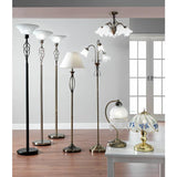 Argos Home floor lamp antique brass - British product