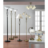 Argos Home floor lamp antique brass - British product