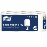 Costco UK Tork Basic Centre Feed White Centrefeed Paper Towel Rolls, 6 x 150m- Buy online at McGrocer