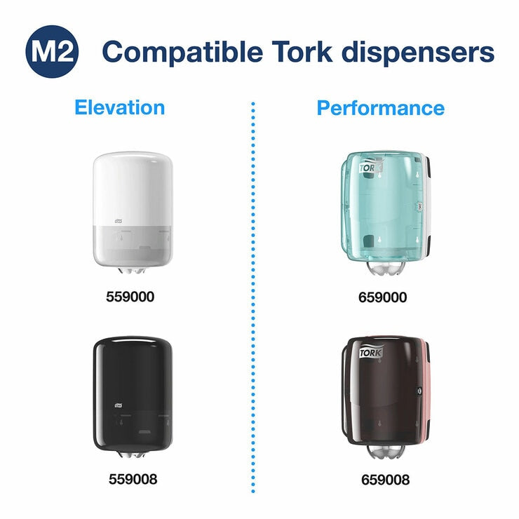 Tork Basic centrefeed paper roll white 6x150m, UK version
