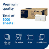 Tork singlefold hand towels 15x200 sheets (British brand)