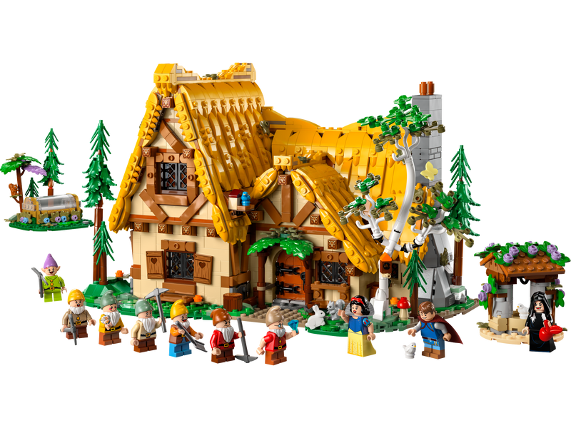 Lego Snow White Cottage Building Set 2228 Pieces (British brand)