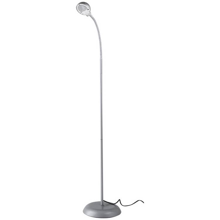 Argos Home reading floor lamp silver, UK version